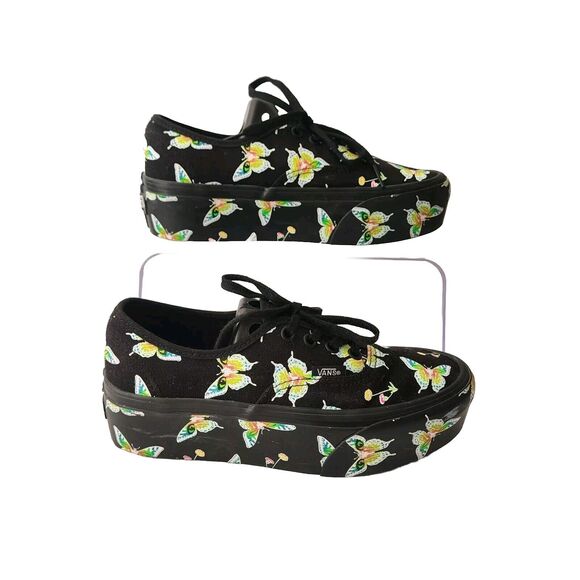 Vans Authentic Stack-form Morph Blackout Butterfly Glow In The Dark - Picture 7 of 11